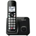 thumbnail image 1 of Panasonic Cordless Phone with Advanced Call Block, Bilingual Caller ID and Easy to Read Large High-Contrast Display, Expandable System with 1 Handset - KX-TGD810B (Black), 1 of 7