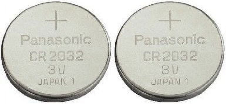 Panasonic Electronic Components - CR2032 - Battery,Non-Rechargeable,Coin/Button,Lithium  Manganese Dioxide,3VDC,225mAh,CR - RS