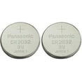 thumbnail image 1 of Panasonic Cr2032 Battery (2 Pack), Lithium Coin Cell, 3V, 1 of 1