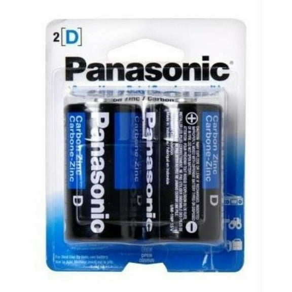Panasonic D Battery - (pack of 2)