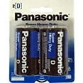 thumbnail image 1 of Panasonic D Size Super Heavy Duty Battery, 2 Pack, 1 of 1