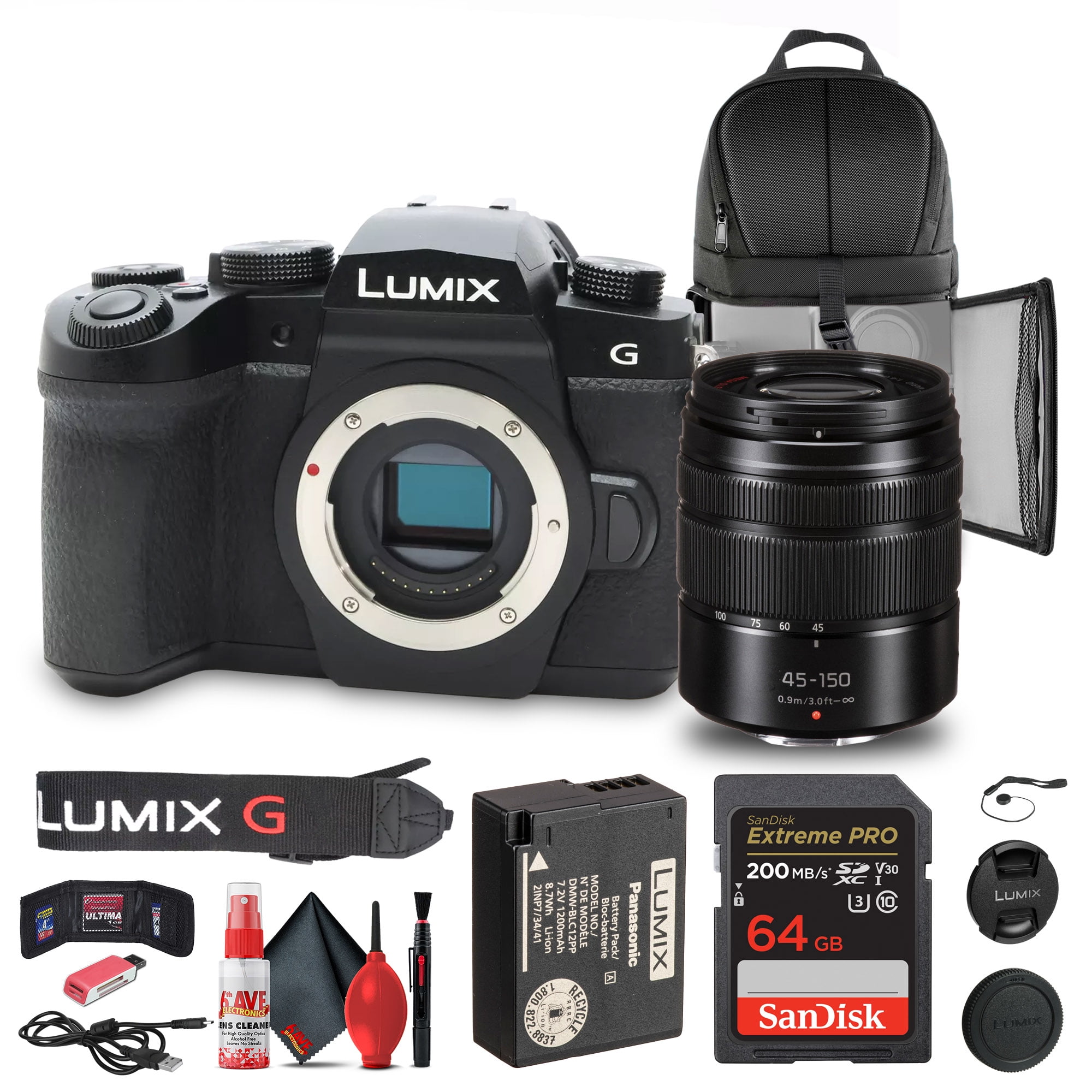 ＰＡＮＡＳＯＮＩＣ　ＤＣ－Ｇ９９ Panasonic DC G99 Mirrorless Camera Bundle Including Panasonic 45