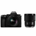 thumbnail image 1 of Panasonic DC S5M2X 24.2MP Camera with S R2060 20 to 60mm and S S50 50mm Lens, 1 of 14