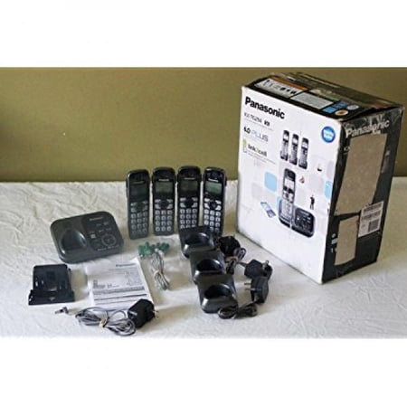 Panasonic DECT 6.0 Plus Four Handset Cordless Phone System KX-TG294SK