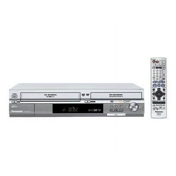 Panasonic DMR-ES40VS - DVD recorder/ VCR combo - silver