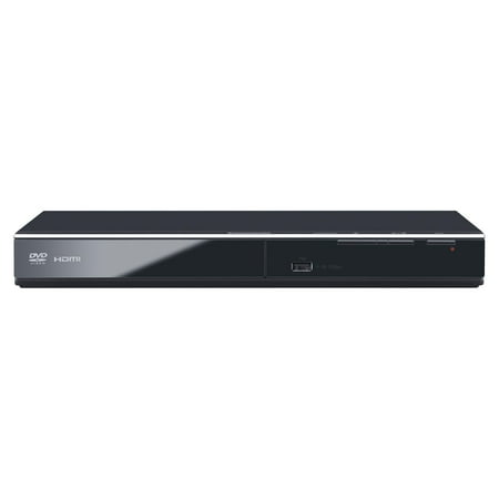 Panasonic DVD-S700 DVD Player 1080p Progressive Scan Dolby Digital System with Remote Control, Batteries for Remote Control, Audio/Video Cable, Black, Usb Connections, 1 Pack
