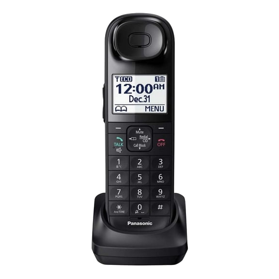 Panasonic Digital Cordless Expansion Handset For KX-TGL43 Phone Systems, KX-TGLA40B