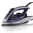 thumbnail image 1 of Panasonic Dry and Steam Iron with Alumite Soleplate, Fabric Temperature Dial and Safety Auto Shut Off – 1700 Watt Multi Directional Iron – NI-W950A, Purple, 1 of 7