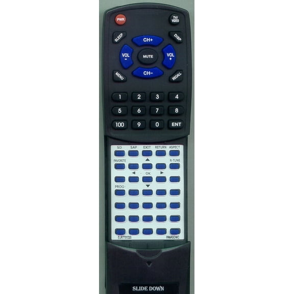 Panasonic EUR7737Z20 Replacement Remote Control For TH37PX60U / TH50PX60U
