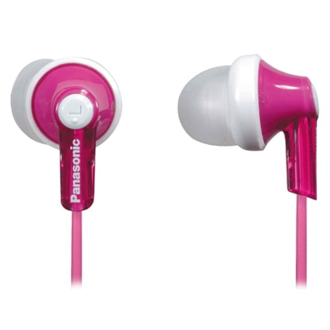 Panasonic Earbuds Pink, RP-HJE120-P - image 1 of 2