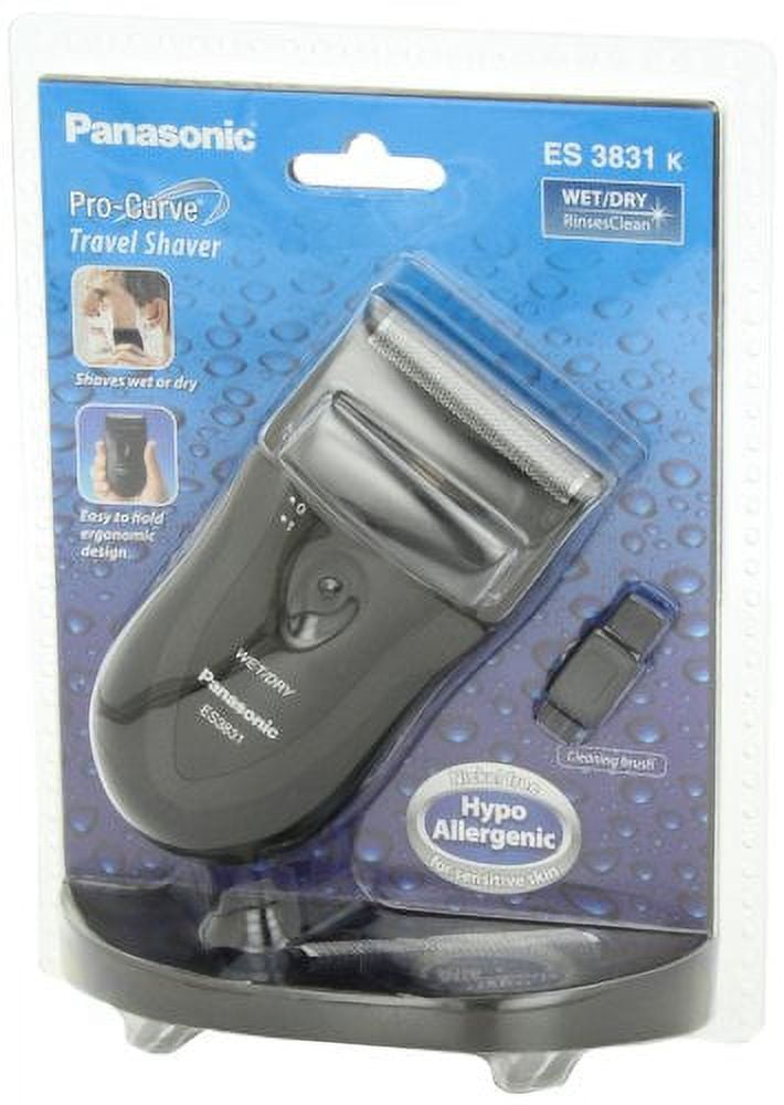 Panasonic Travel Shave Electric Razor for Men, Cordless Wet