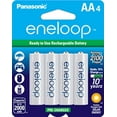 thumbnail image 1 of Panasonic Eneloop AA Size NiMH Rechargeable Battery BK-3MCCA4BA, 1 of 1
