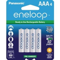 Panasonic Eneloop NiMh Rechargeable Solar Battery - Pack of 10