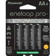 thumbnail image 1 of Panasonic Eneloop Pro BK-3HCCA4BA AA High Capacity Ni-MH Rechargeable Batteries, 4-Battery Pack, 1 of 8