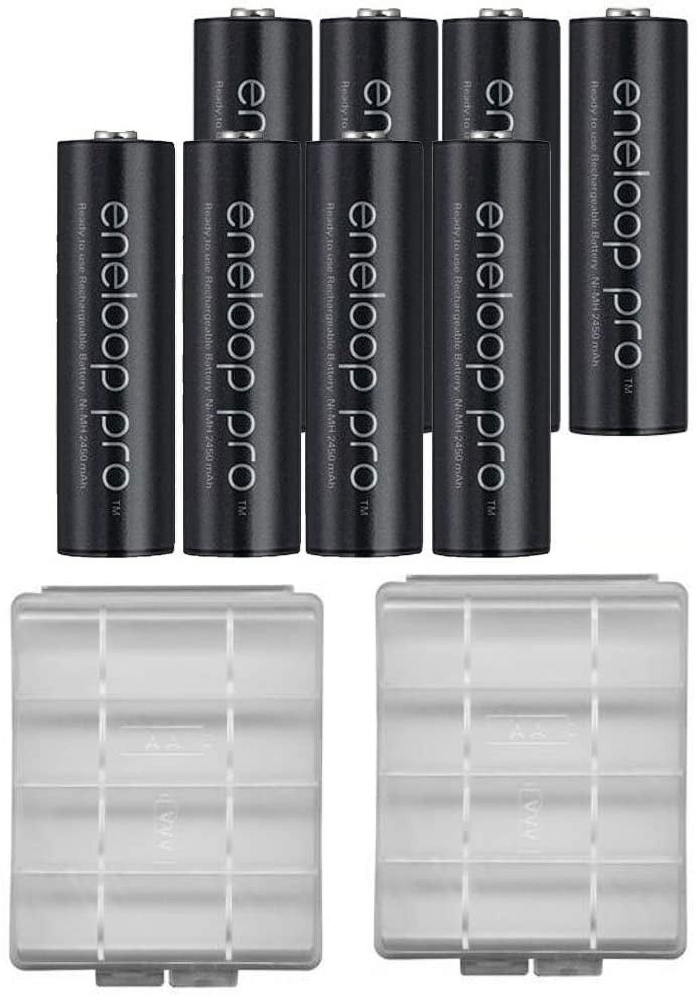 Panasonic eneloop Quick Individual Battery Charger and 4 AA Batteries Kit  White K-KJ55MCA4BA - PACK - Best Buy