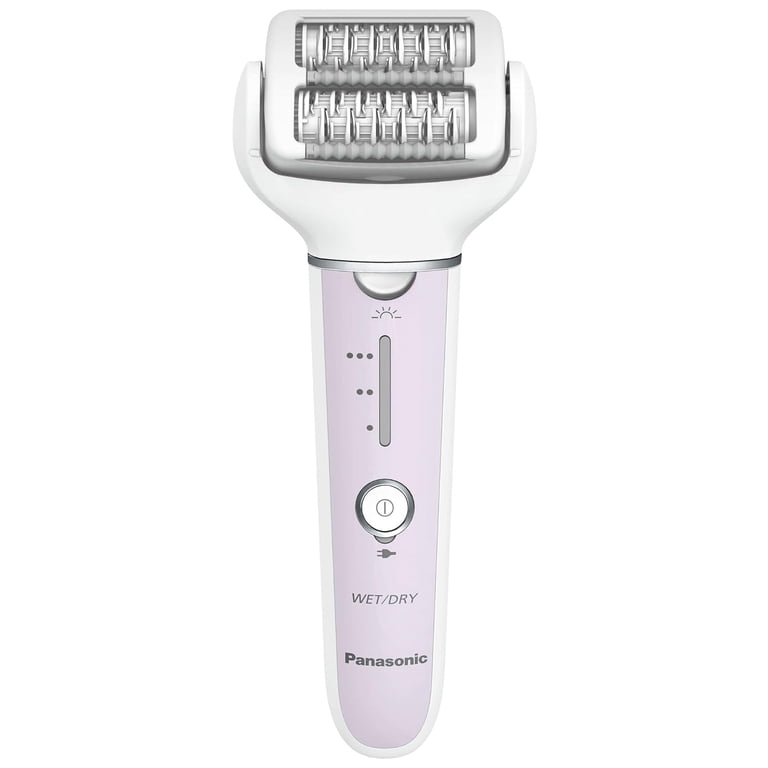 Panasonic Epilator with Gentle Cap, Electric Hair Remover for Home