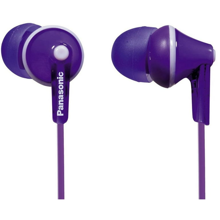 Panasonic RP HJE125 V ErgoFit In Ear Violet Earphone