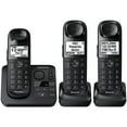thumbnail image 1 of Panasonic Expandable Cordless Phone with Comfort Shoulder Grip and Answering Machine, 3 Handsets, 1 of 8