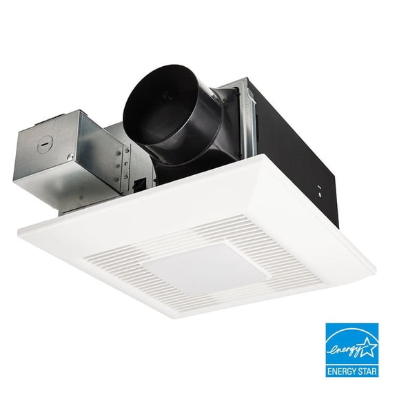 Panasonic WhisperFit Ceiling Mount Bathroom Exhaust Fan with Humidity Sensor, 50-80-110 CFM, FV-0511VFC1