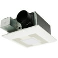 thumbnail image 1 of Panasonic FV-0511VFL1 WhisperFit DC Ventilation Fan with LED Light, 50-110 CFM - White, 1 of 8