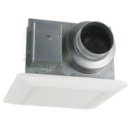 WhisperRemodel DC Pick-A-Flow 80/110 CFM Ceiling Bathroom Exhaust Fan with Humidity Sensor WhisperRemodel DC Pick-A-Flow 80/110 CFM Ceiling Bathroom Exhaust Fan with Humidity Sensor