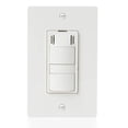 thumbnail image 1 of Panasonic FV-WCCS2-W WhisperControl Condensation Sensor Plus On/Off/Light Wall Switch - White, 1 of 5