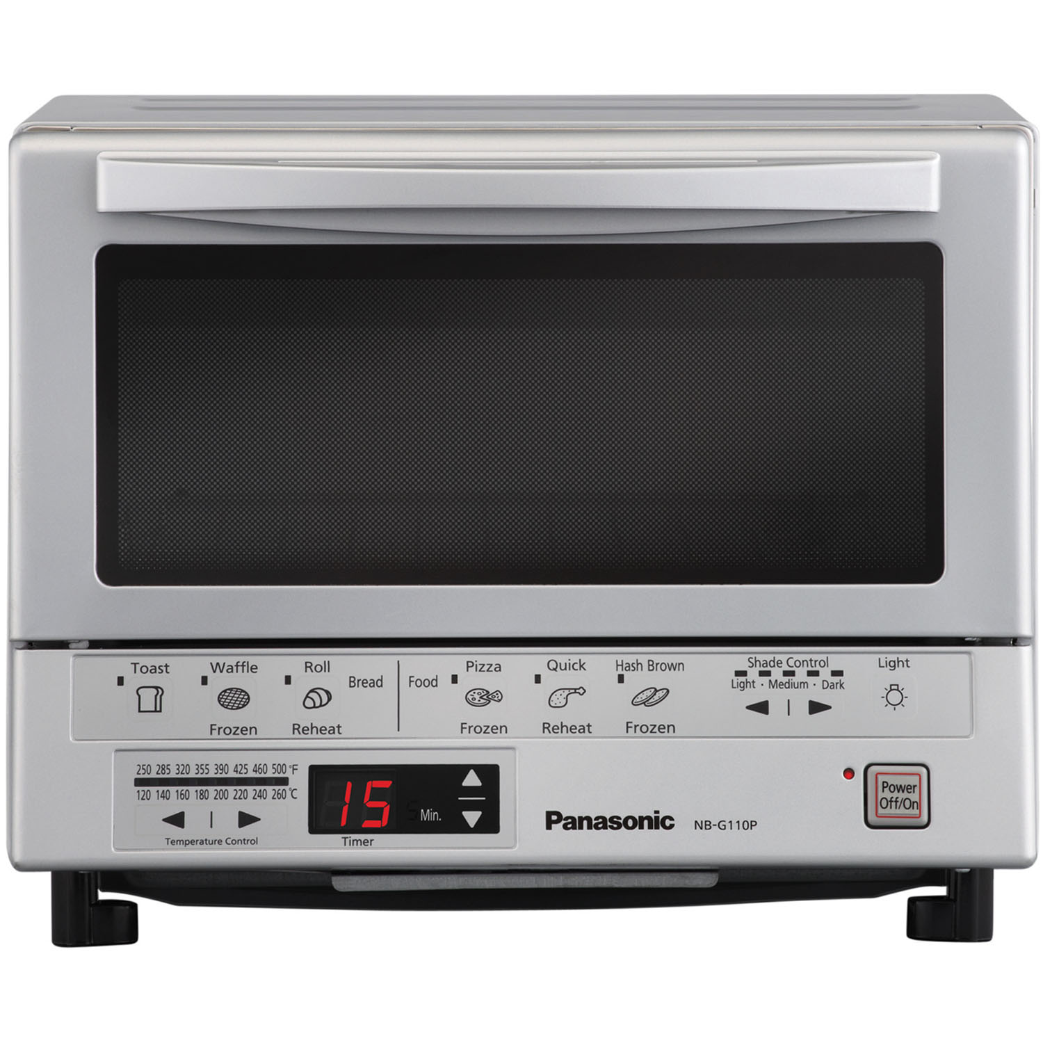 Panasonic FlashXpress Silver Toaster Oven in Silver - image 1 of 9
