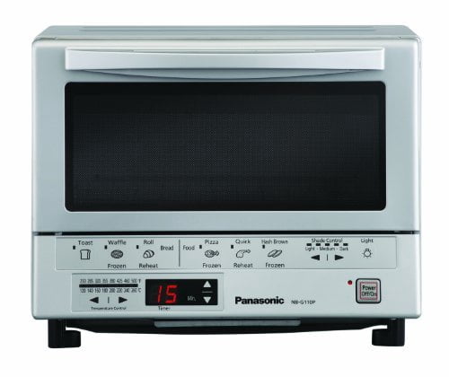 Panasonic, FlashXpress Toaster Oven, NB-G110P, Silver - Walmart.com