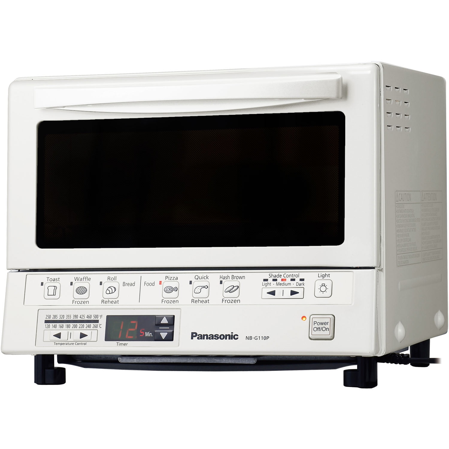 Panasonic FlashXpress Toaster Oven in White