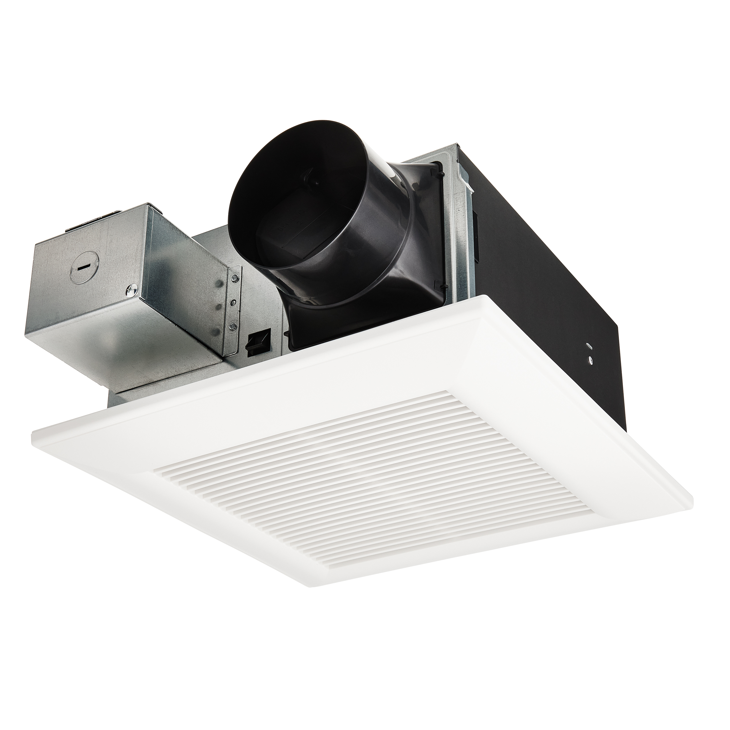 Luvoni 70 CFM Bathroom Exhaust Fan, 2 Sones Quiet Operation, Built-in ...