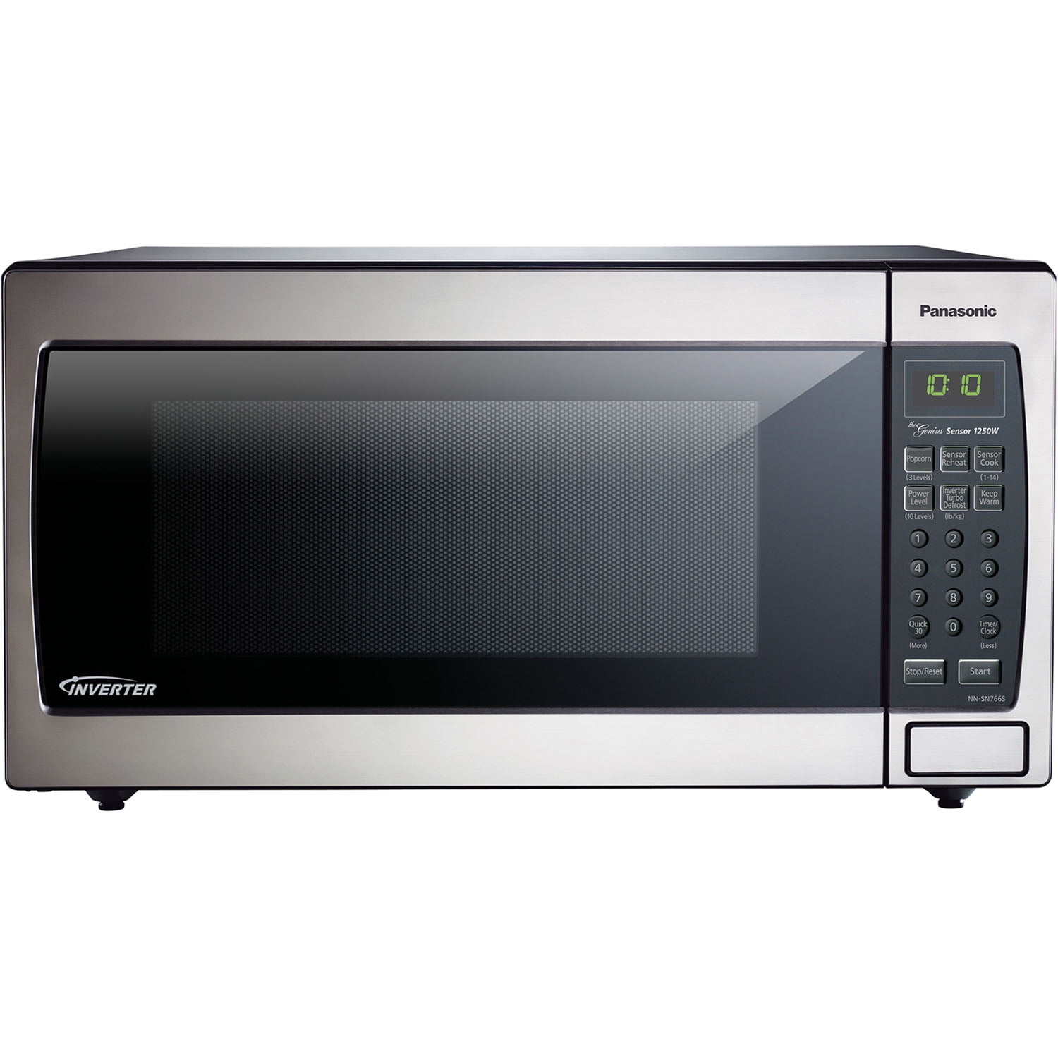 Panasonic Genius Sensor 1.6 Cu. Ft. 1250W Countertop/BuiltIn Microwave