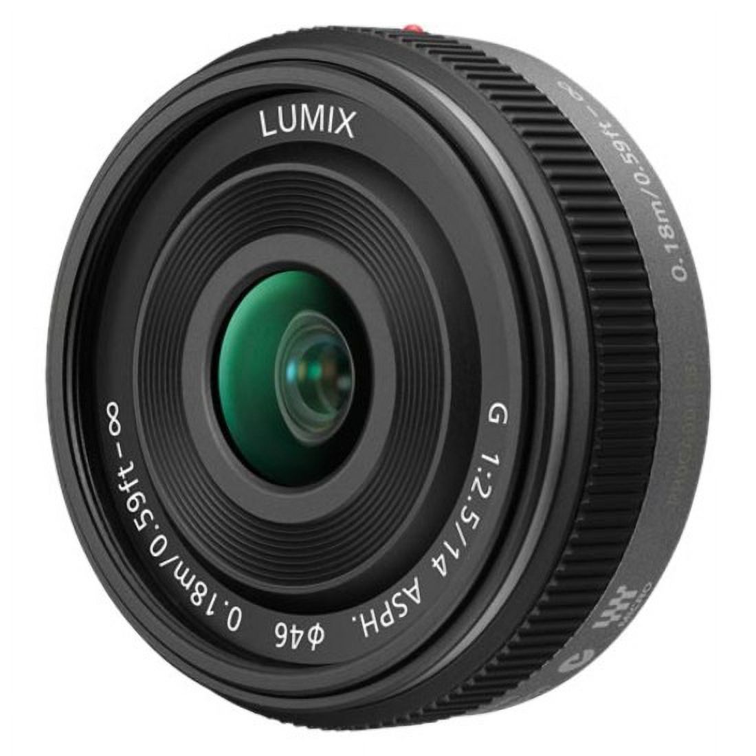 Panasonic H-H014, 14 mm, f/22, f/2.5, Wide Angle Fixed Lens for