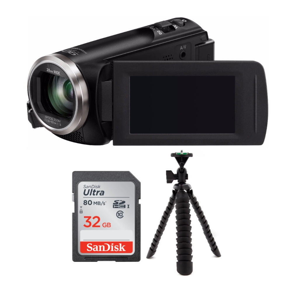Panasonic HC-V180K HD Video Camcorder Digital Bundle
