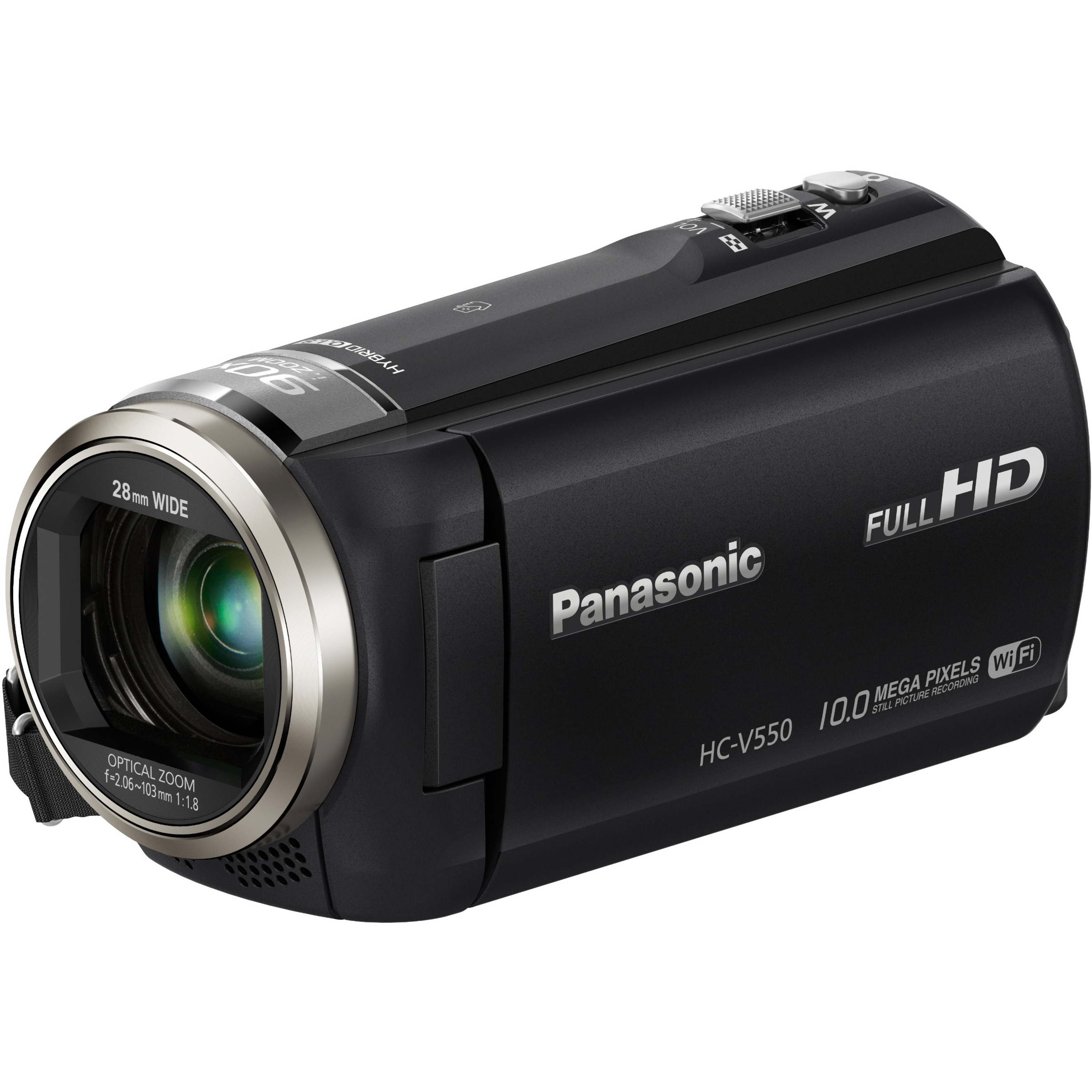 Panasonic HC-V550 Digital Camcorder, 3