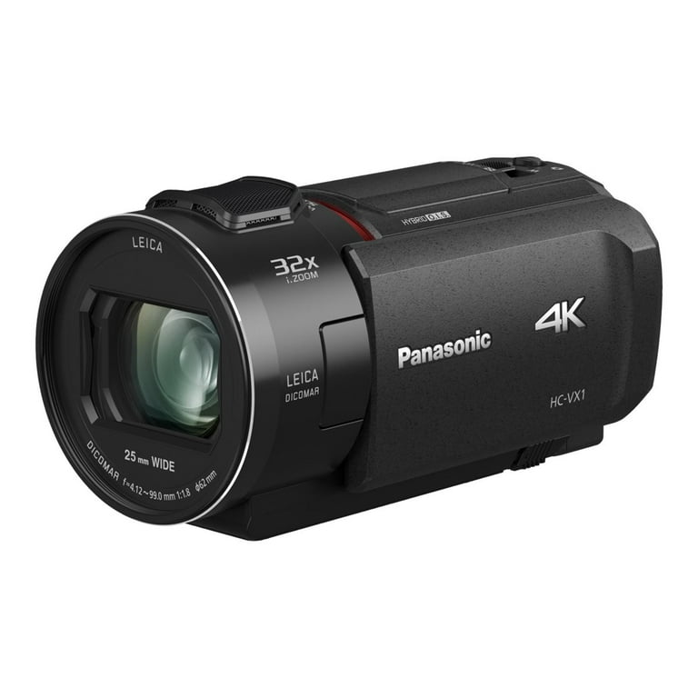 Digital Camcorder Panasonic Vx1 Camcorder Panasonic HC-VX1 Camcorder 4K 24x Optical Zoom Leica Flash Card  Wireless LAN