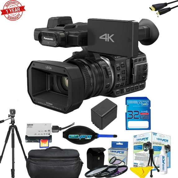 Panasonic HC:X1000 4K DCI/Ultra HD/Full HD Camcorder Basic Accessory Kit