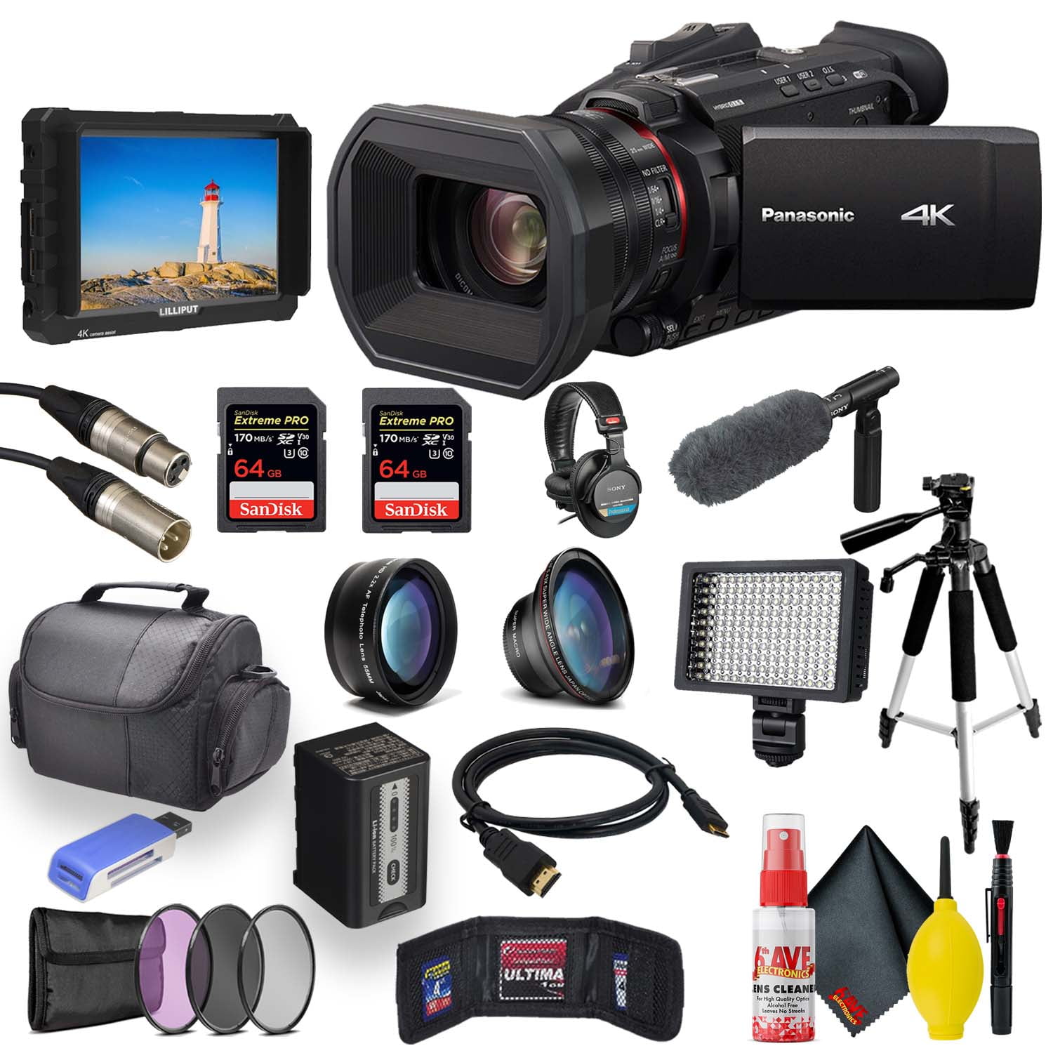 Panasonic HC-X1500 4K Digital Video Camera Recorder Panasonic HC-X1500 4K Digital Video Camera Recorder