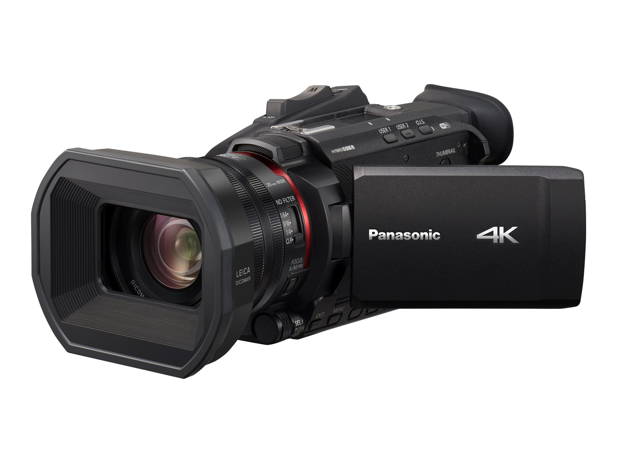Panasonic HC-X1500 4K Professional Digital Recorder with 24x