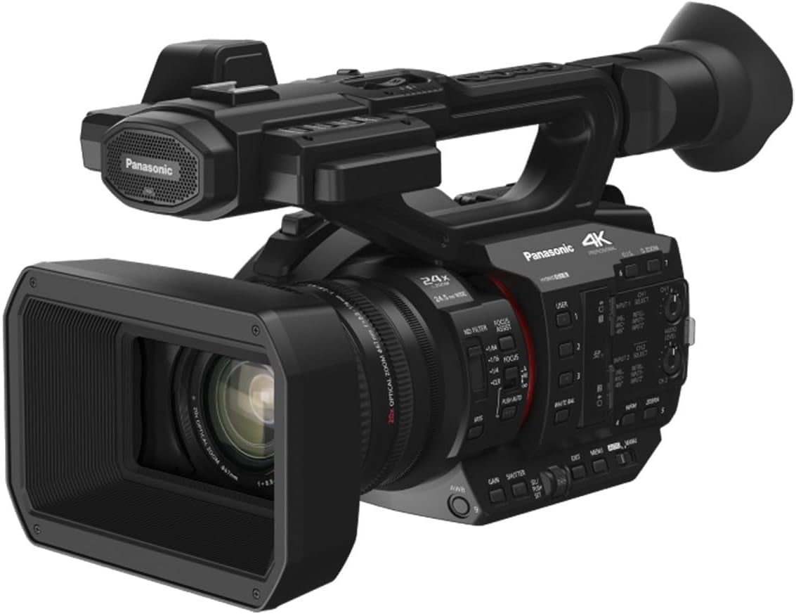 【美品】Panasonic HC-X2000 4K Panasonic HC-X2000 4K UHD Video Camera with 24x Zoom, 3G-SDI/HDMI