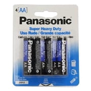 Panasonic Heavy Duty AA Battery 4 Pack