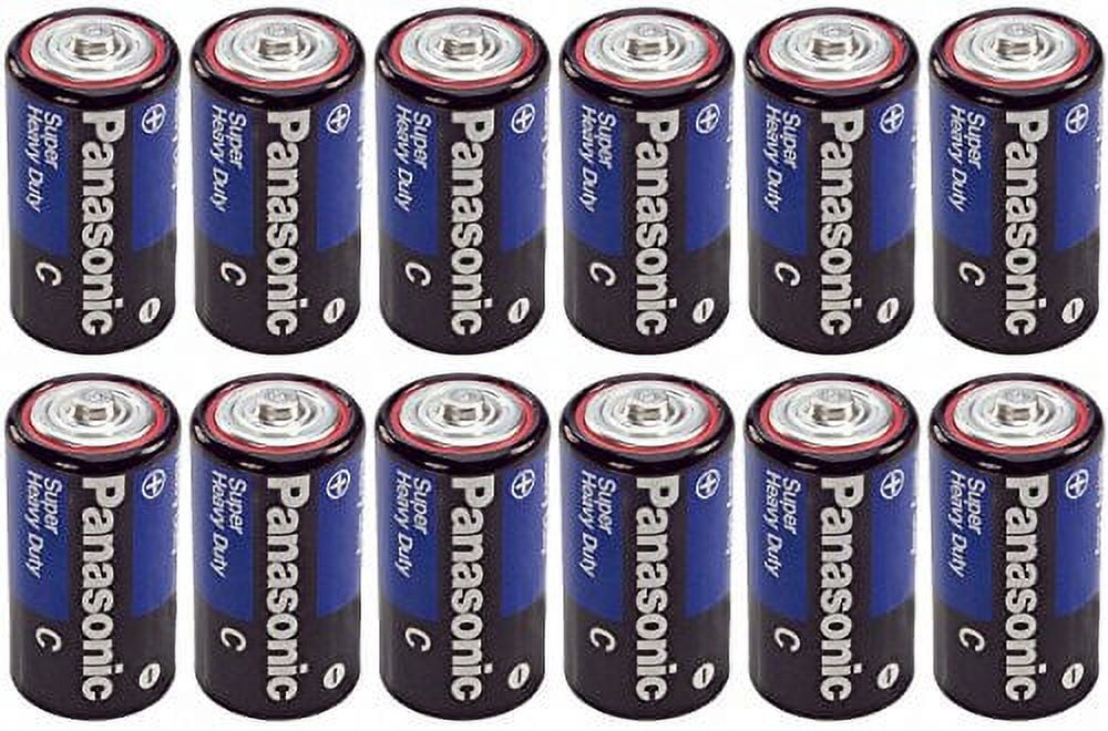 Panasonic Heavy Duty C Batteries X 12
