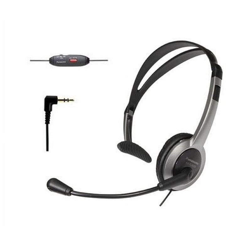 Panasonic KX TCA430 BTS Over the Head Headset with Noise Canceling Microphone
