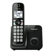 Panasonic KX-TDG61X Cordless Phone with Call Blocking, Black (1 Handset), KX-TGD610B