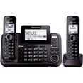 thumbnail image 1 of Panasonic KX-TG9552B Link2Cell 2-Line Cordless Phone (2 Handsets), 1 of 2