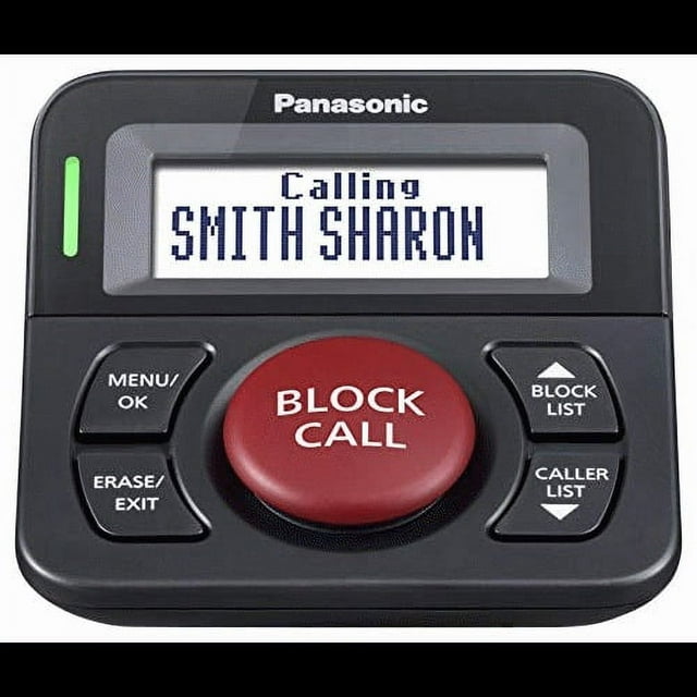 Panasonic KXTGA710B Call Blocker For Landline Phones W/ Bilingual