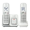 thumbnail image 1 of Panasonic KX-TGD63X Corded Cordless Phone with Call Blocking and Digital Answering System (2 Handset; White/Silver), KX-TGD632W, 1 of 5