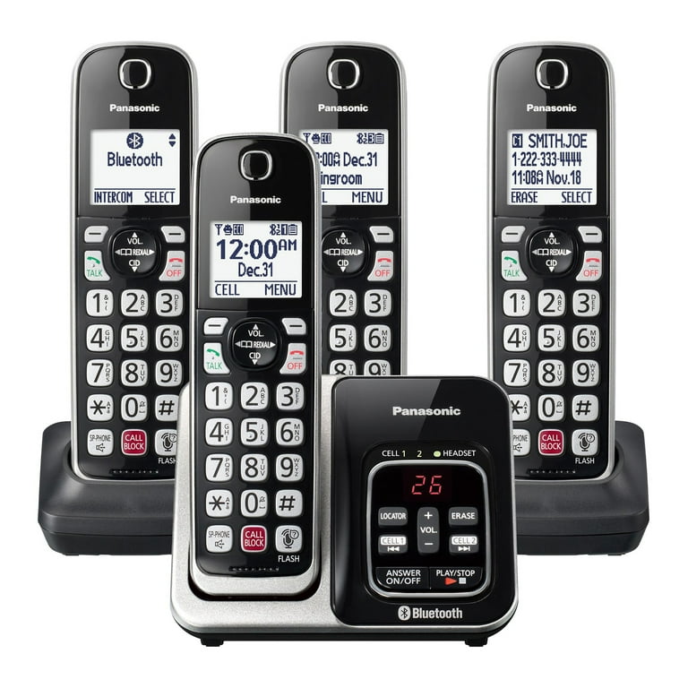 Panasonic KX-TGD86x Series Link2Cell Bluetooth Corded Cordless