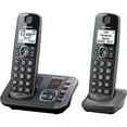 thumbnail image 1 of Panasonic - KX-TGE632M DECT 6.0 Expandable Cordless Phone System with Digital Answering System - Metallic Black, 1 of 2