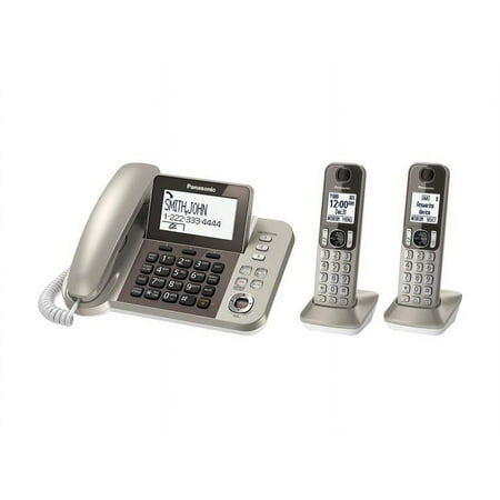 Panasonic KX-TGF352N Corded/Cordless System with 2 Cordless Handsets