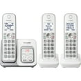 thumbnail image 1 of Panasonic Expandable Cordless Phone with Call Block and Answering Machine - 3 Handsets, 1 of 4